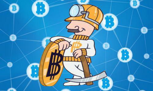 Bitcoin mining rig powering a large-scale mining farm